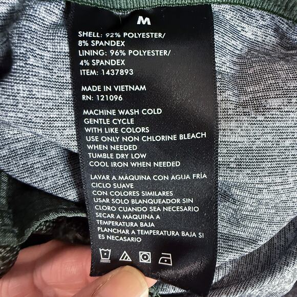 Copper & Oak Green Stretch Lined Shorts Men’s M Drawstring Elastic Waist Casual - Picture 3 of 6